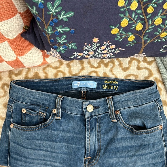 7 for all Mankind B(air) Ankle Skinny Jean - Picture 6 of 7